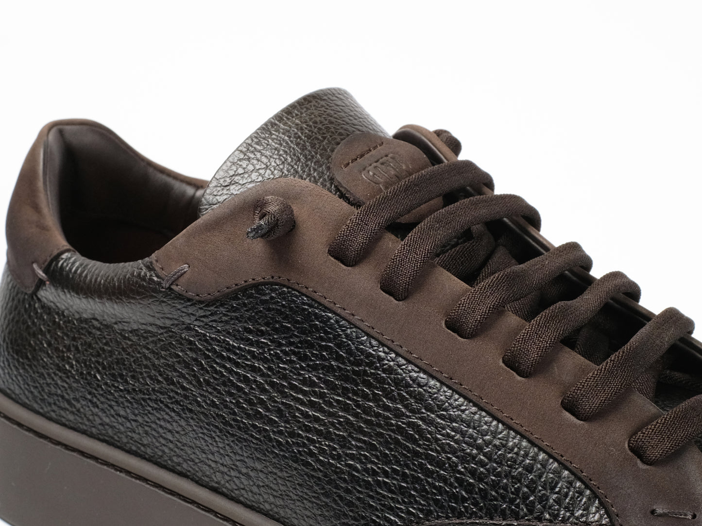 
                  
                    FABIANO RICCI - Sneaker Leder/Suède Donkerbruin
                  
                