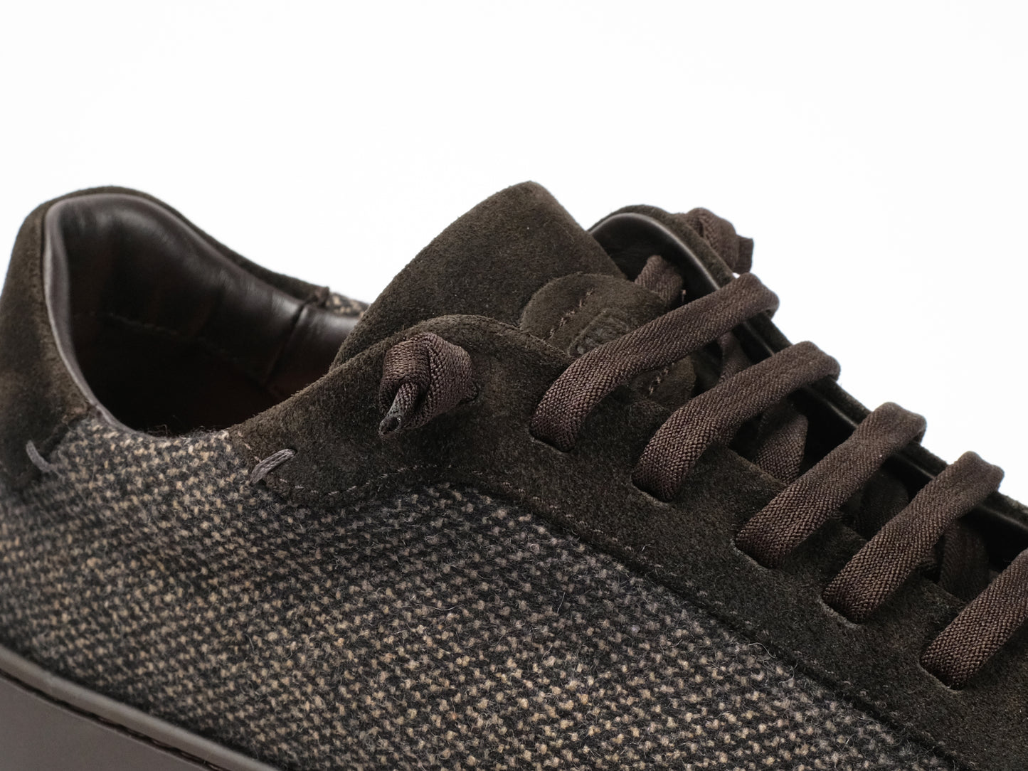 
                  
                    FABIANO RICCI - Sneaker Wol/Suède Donkerbruin
                  
                
