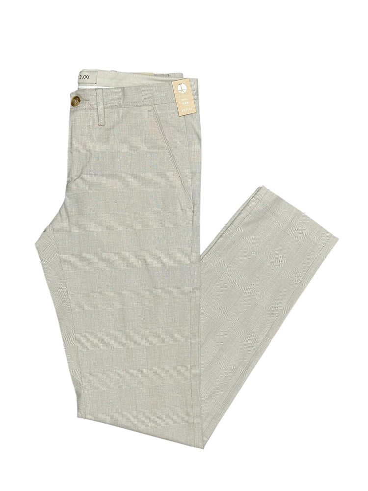 AT.P.CO - Broek Dan Geruit Lichtbeige Broeken AT.P.CO 