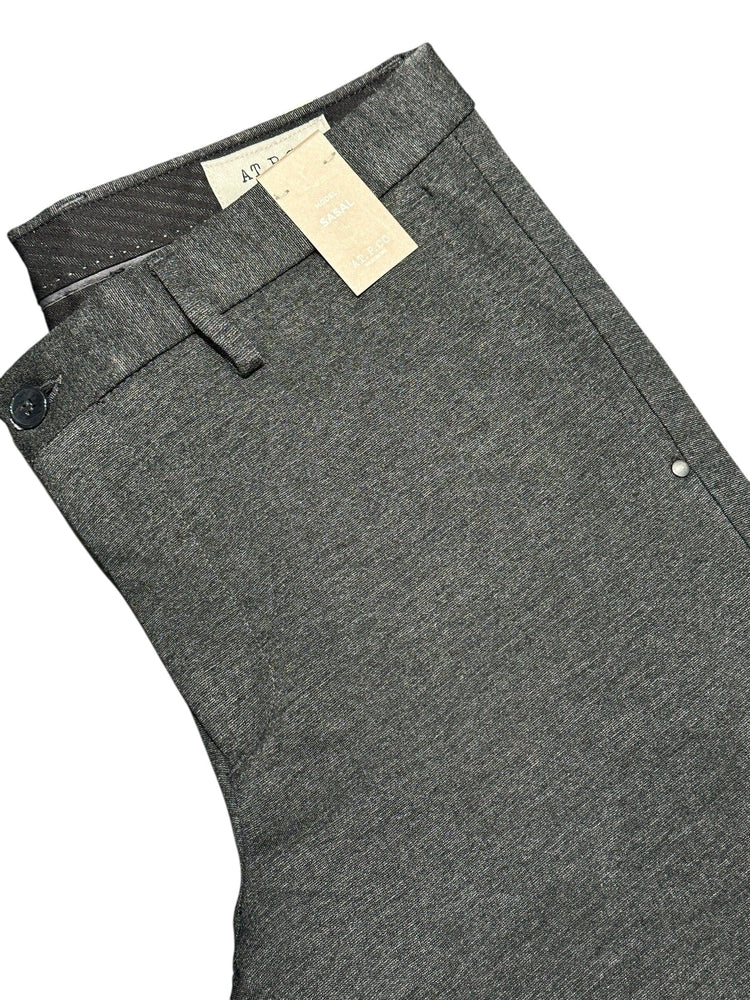 AT.P.CO - Broek Sasa Long Stretch Antraciet Broeken AT.P.CO 