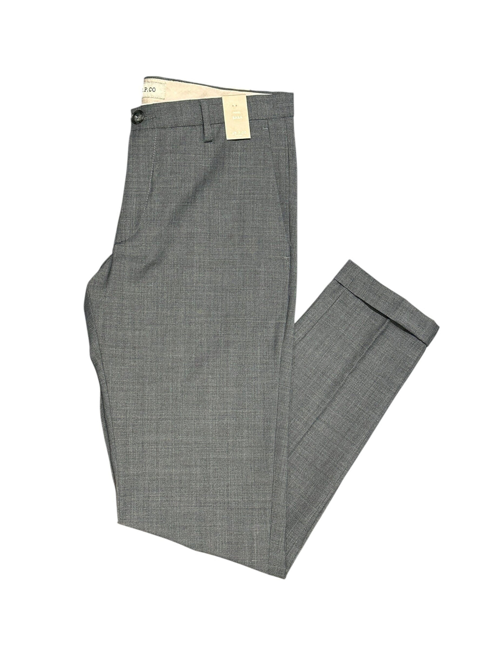 AT.P.CO - Broek Sasa Wool Grijs Broeken AT.P.CO 