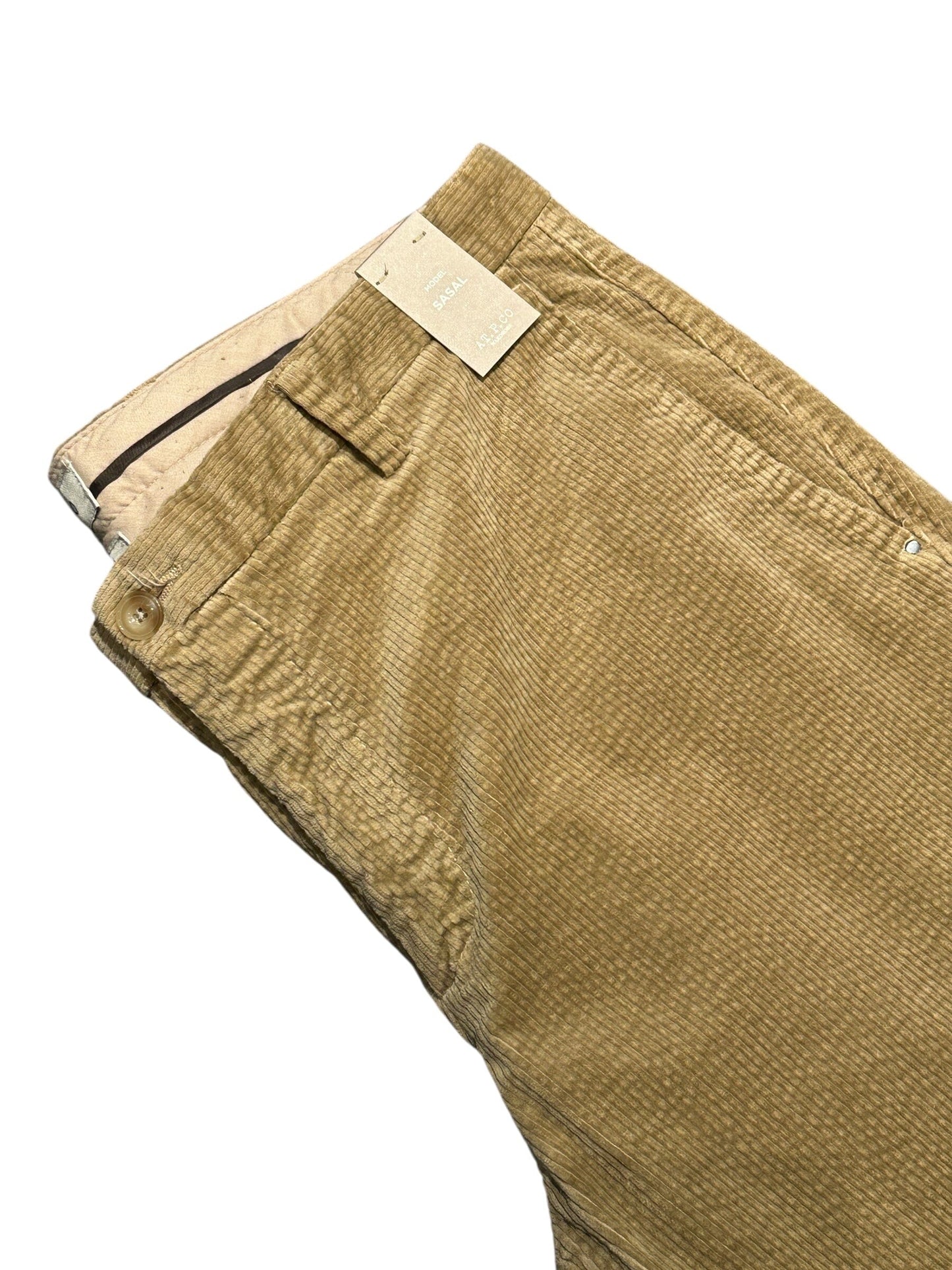 AT.P.CO - Chino Corduroy Sasa Long Beige Broeken AT.P.CO 