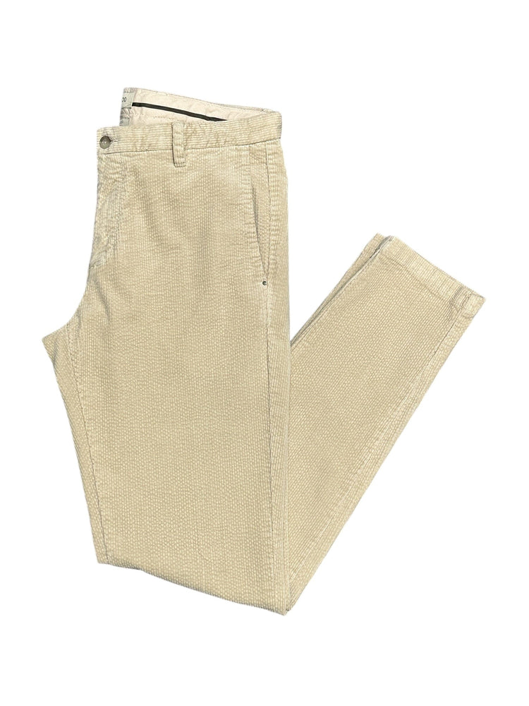 AT.P.CO - Chino Corduroy Sasa Long Lichtbeige Broeken AT.P.CO 