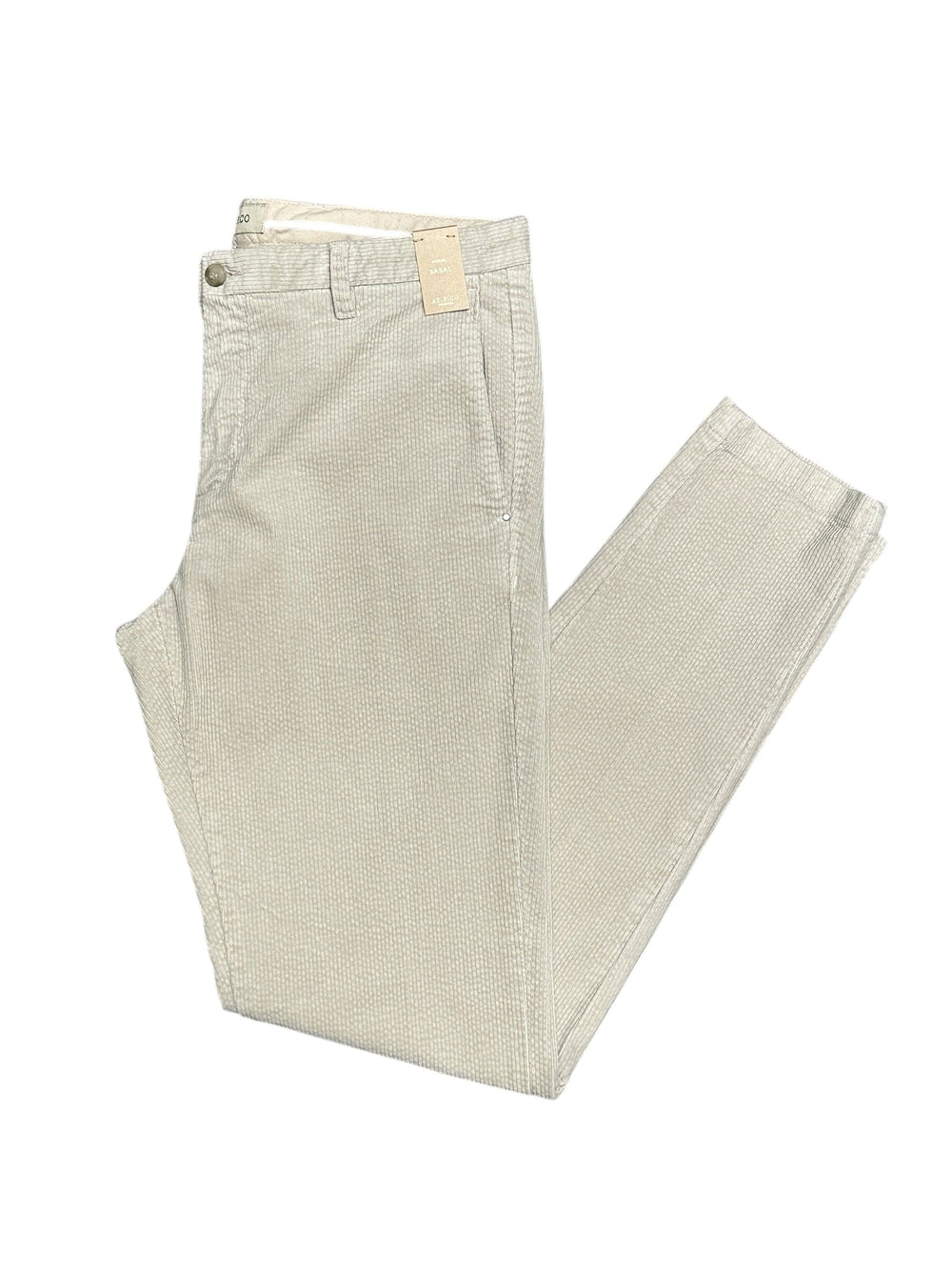 AT.P.CO - Chino Corduroy Sasa Long Lichtgrijs Broeken AT.P.CO 