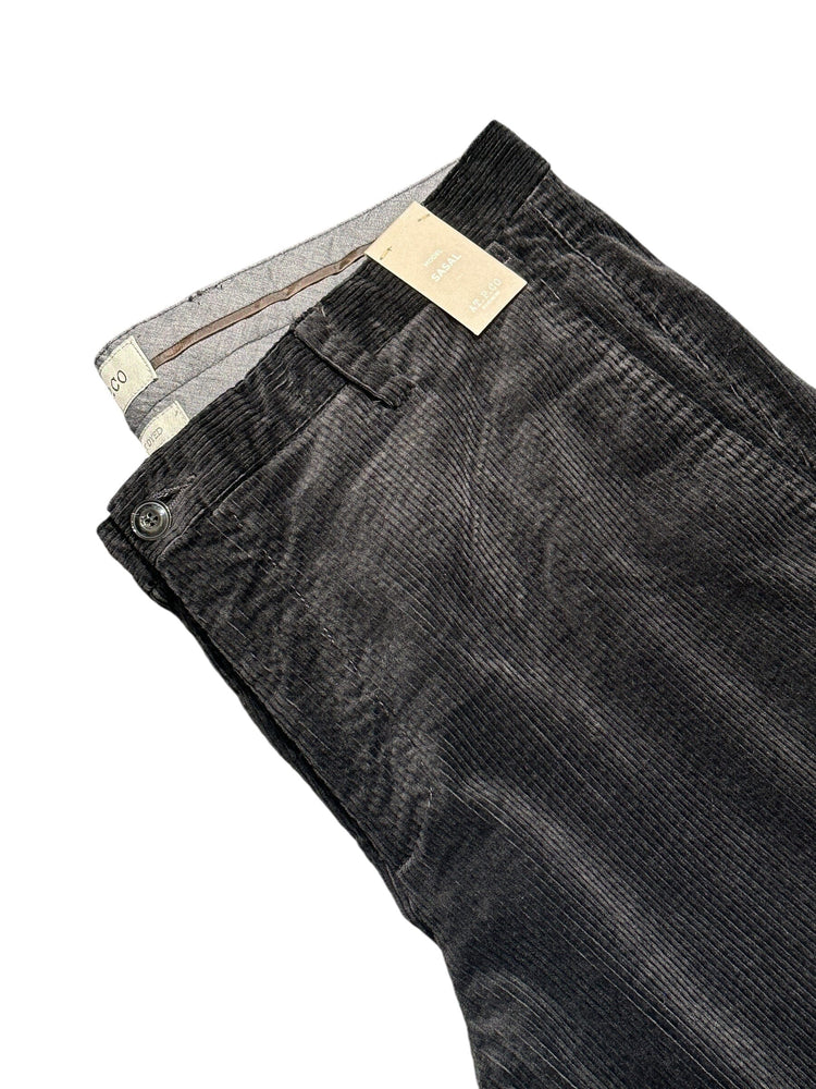 AT.P.CO - Chino Corduroy Sasa Long Zwart Broeken AT.P.CO 