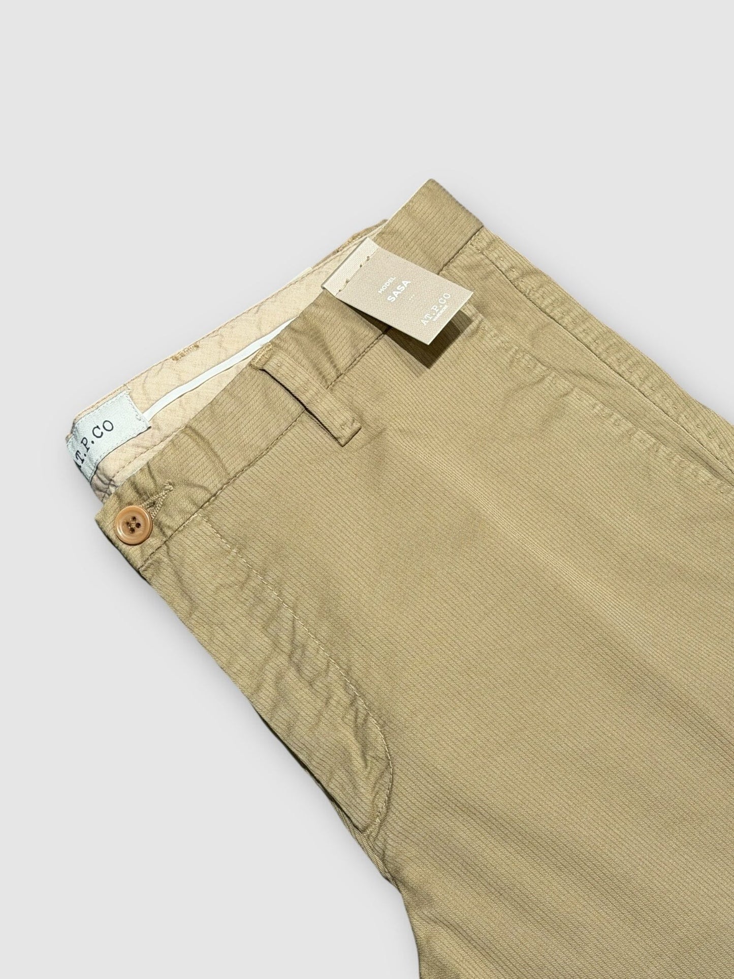 AT.P.CO - Chino Sasa Camel Broeken AT.P.CO 