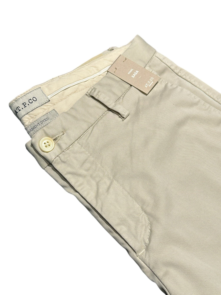 AT.P.CO - Chino Sasa Lichtbeige Broeken AT.P.CO 
