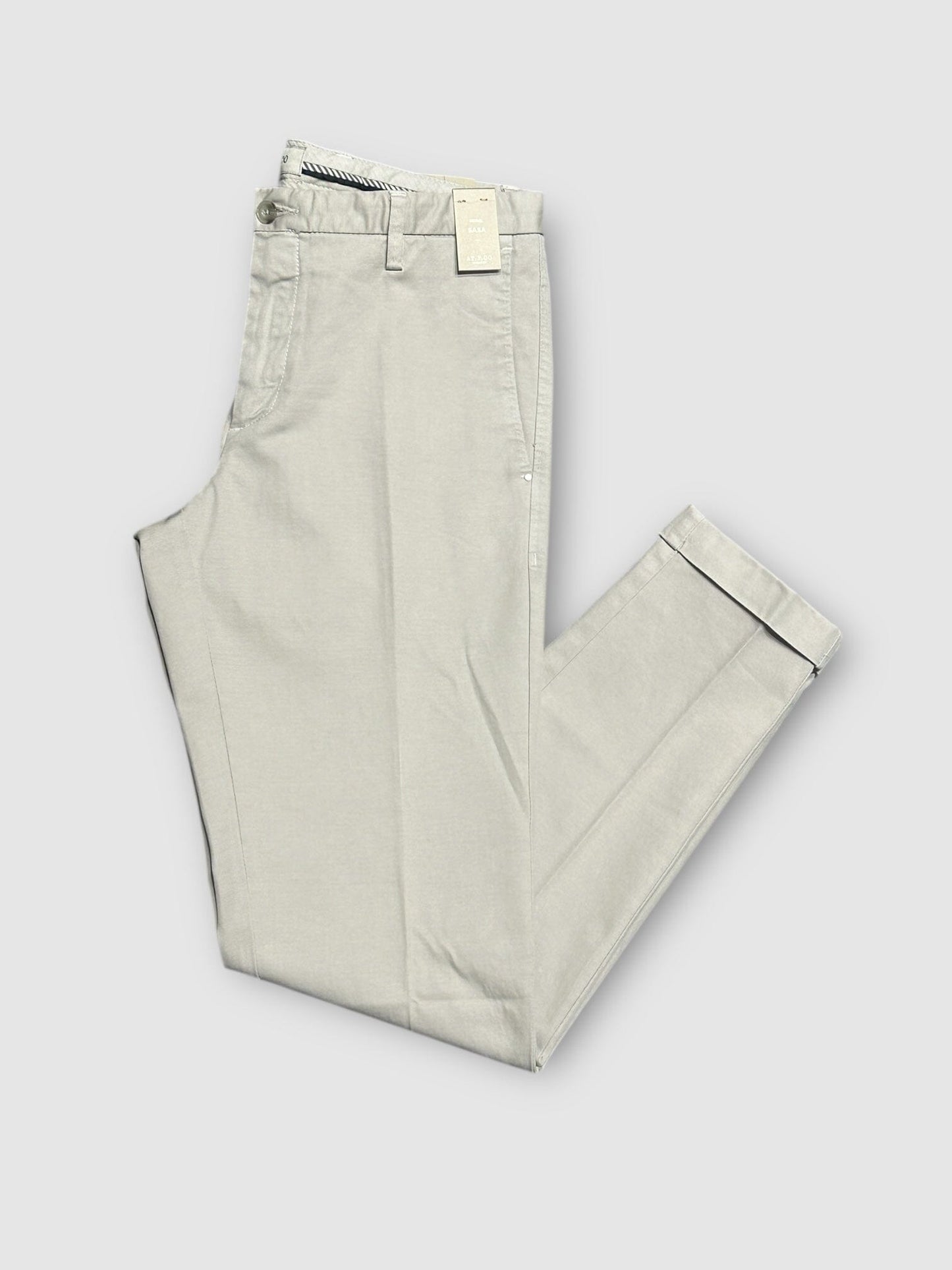 AT.P.CO - Chino Sasa Lichtgrijs Broeken AT.P.CO 