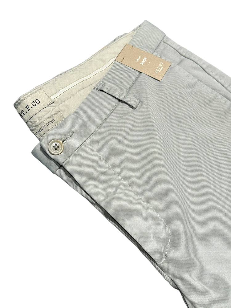 AT.P.CO - Chino Sasa Lichtgrijs Broeken AT.P.CO 
