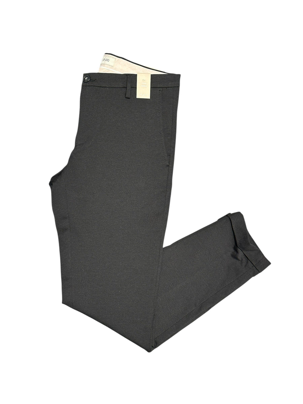 AT.P.CO - Chino Sasa Stretch Zwart Broeken AT.P.CO 