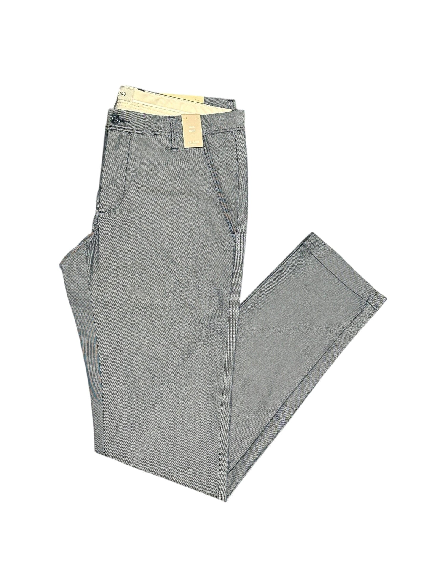 AT.P.CO - Chino Slim Dan Blauwgrijs Broeken AT.P.CO 