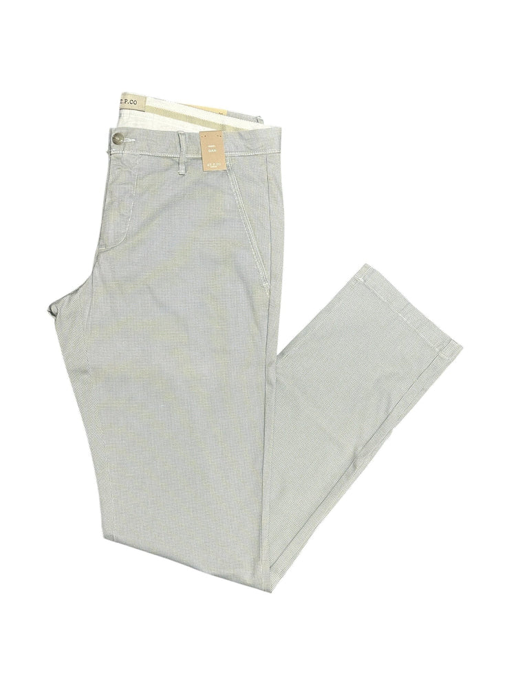 AT.P.CO - Chino Slim Dan Micro Pied-de-poule Grijsblauw Broeken AT.P.CO 