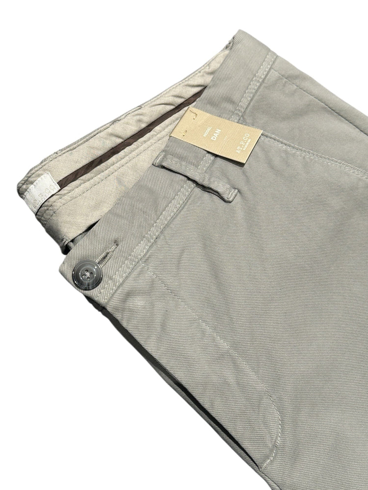 AT.P.CO - Chino Slim Dan Washed Grijs Broeken AT.P.CO 