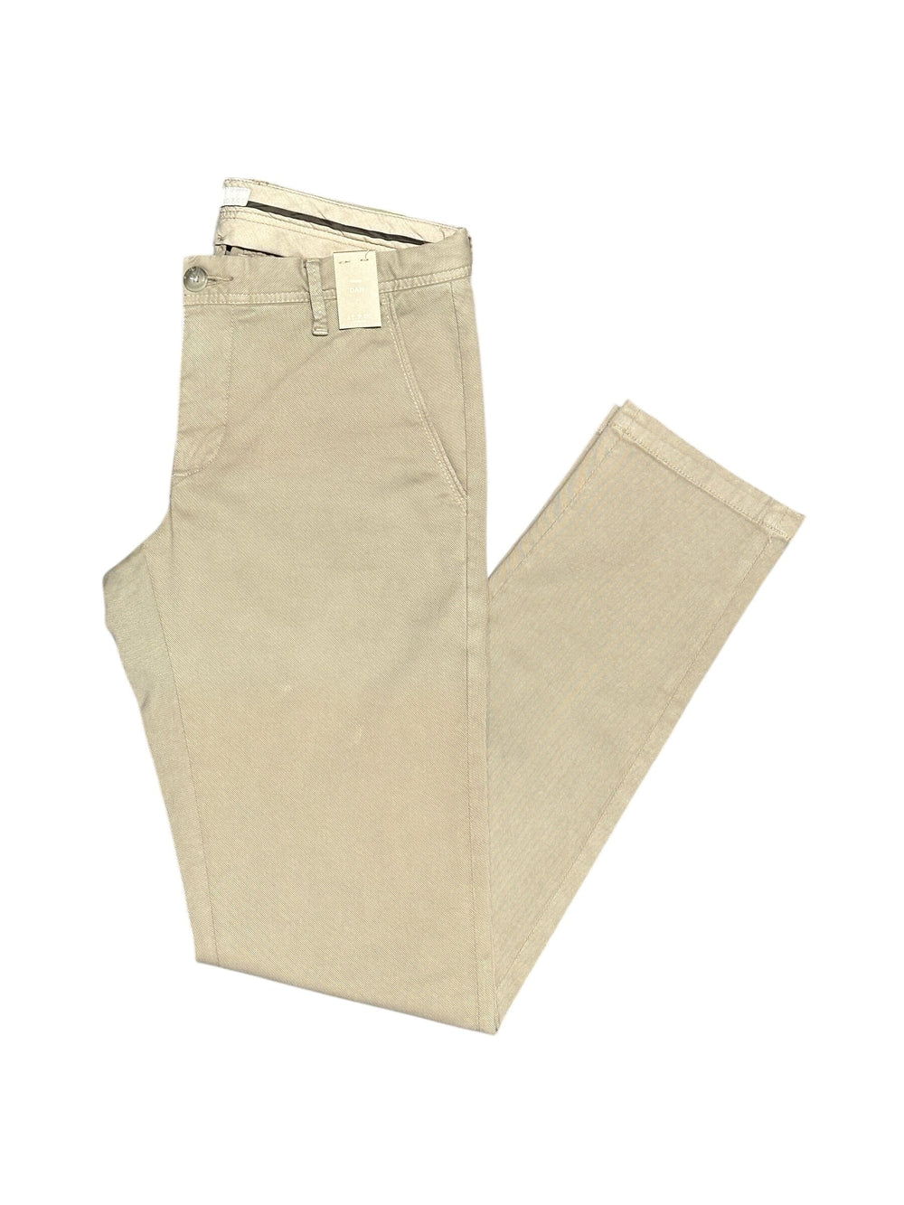 AT.P.CO - Chino Slim Dan Washed Taupe Broeken AT.P.CO 