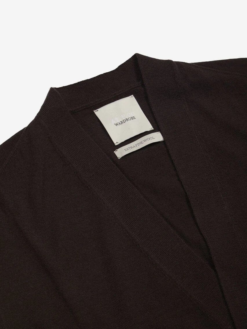 AT.P.CO - Gilet Merino Bruin Truien AT.P.CO 