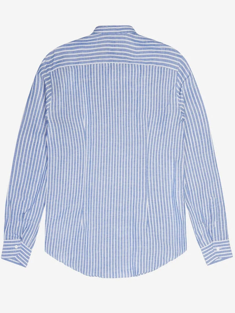 
                  
                    AT.P.CO - Hemd Daniel Linnen Stripe Dark blue Hemden AT.P.CO 
                  
                