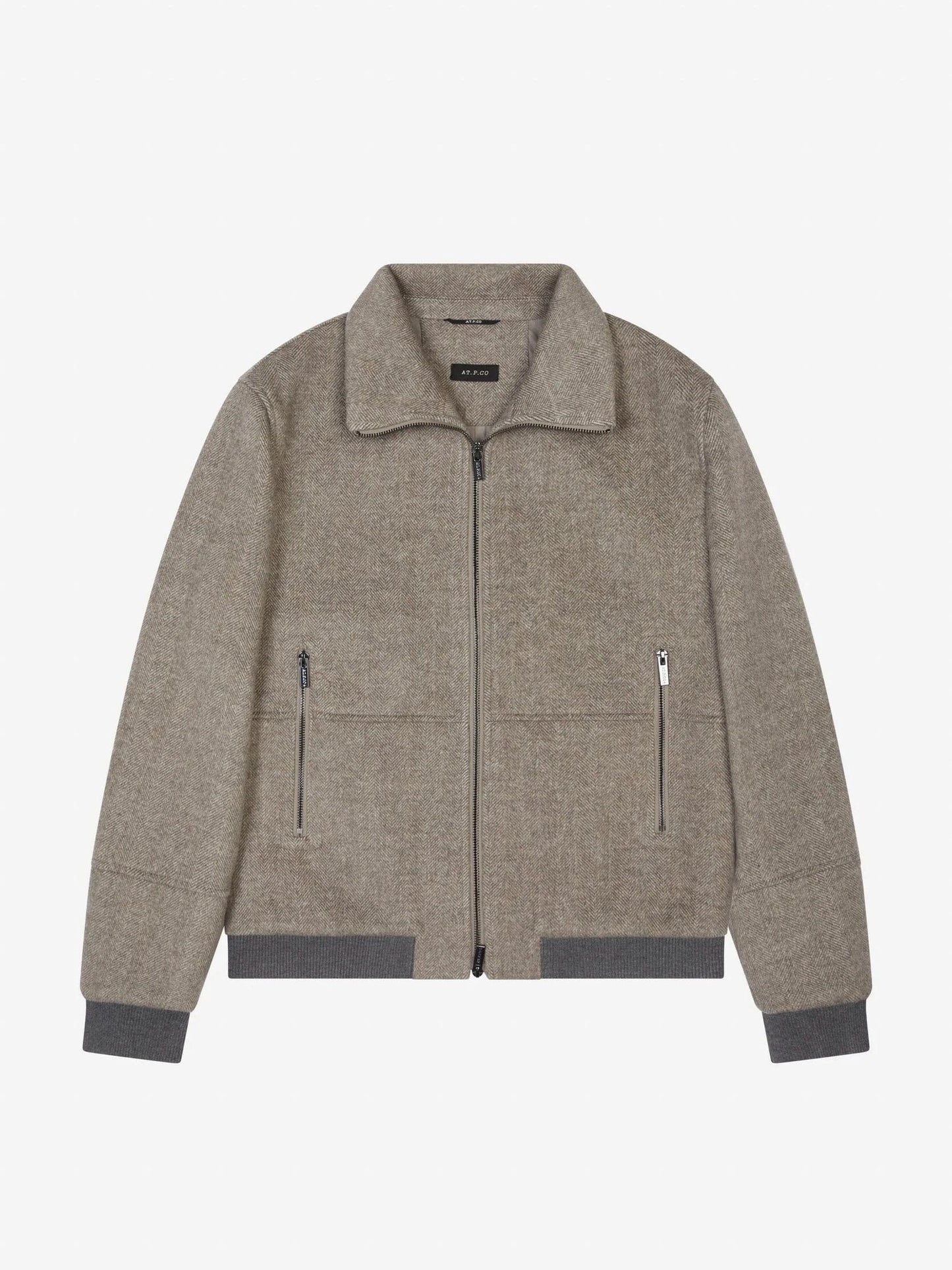 
                  
                    AT.P.CO - Korte Jas Wool Blend Beige Jassen AT.P.CO 
                  
                