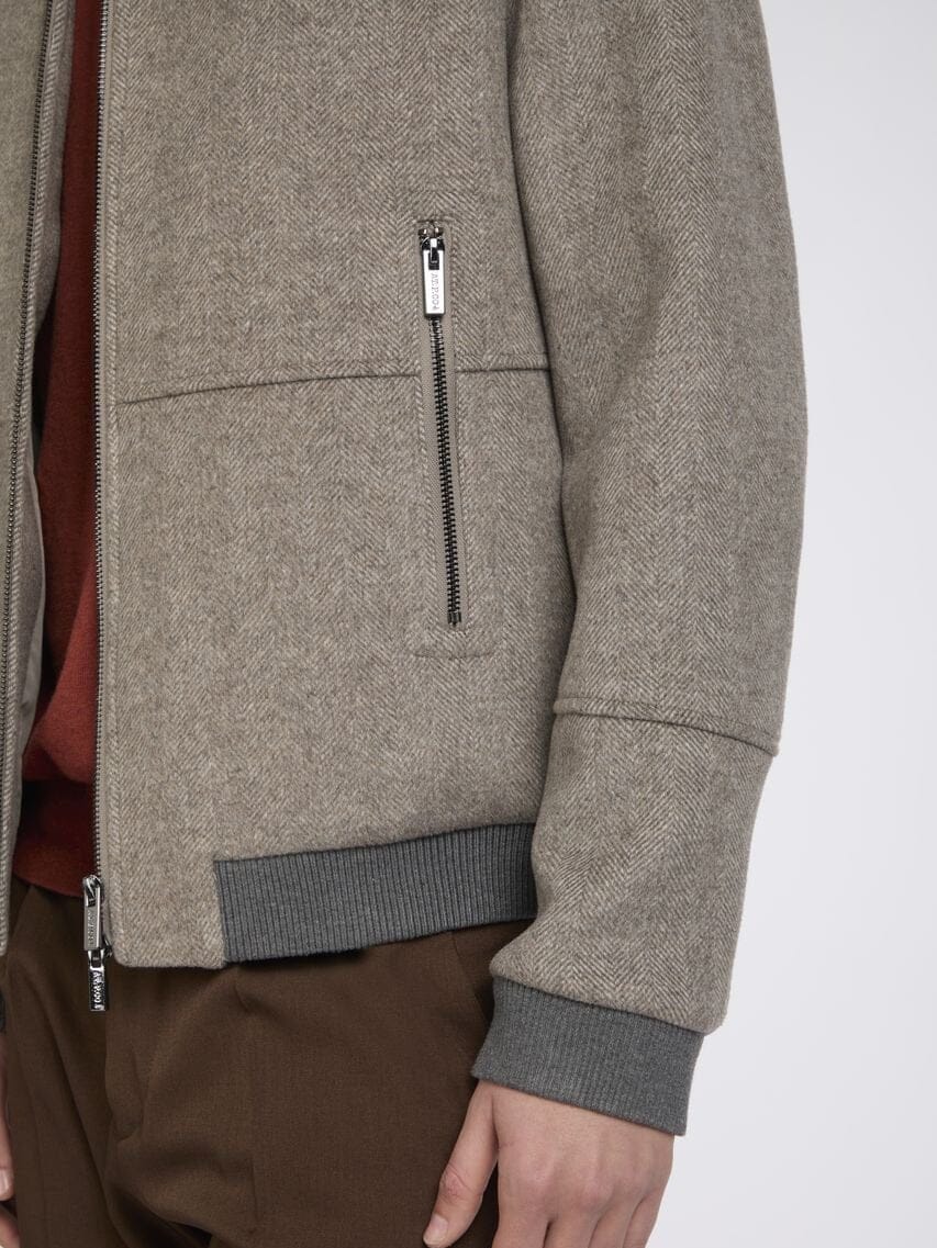 
                  
                    AT.P.CO - Korte Jas Wool Blend Beige Jassen AT.P.CO 
                  
                