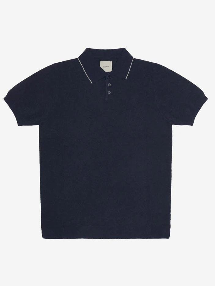 AT.P.CO - Polo Mosso Boucle Blauw Polo's AT.P.CO 