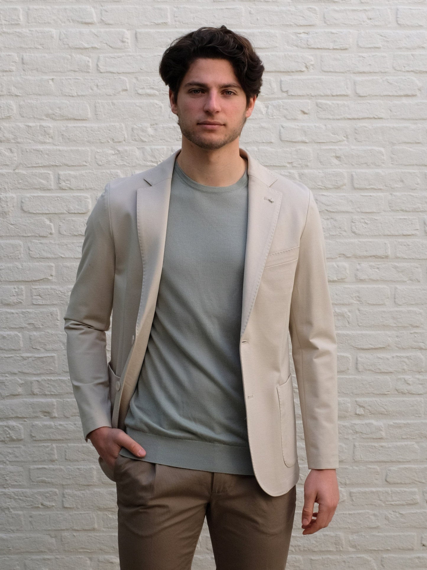 
                  
                    AT.P.CO - Stretch Blazer Alan Lichtbeige Blazers & kostuums AT.P.CO 
                  
                