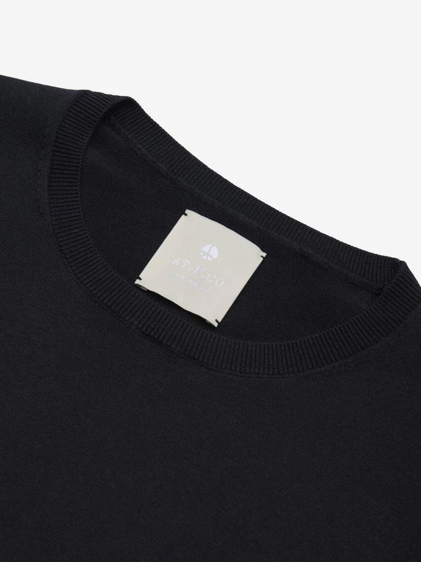 AT.P.CO - T-Shirt Luxury Basic Zwart T-shirts AT.P.CO 