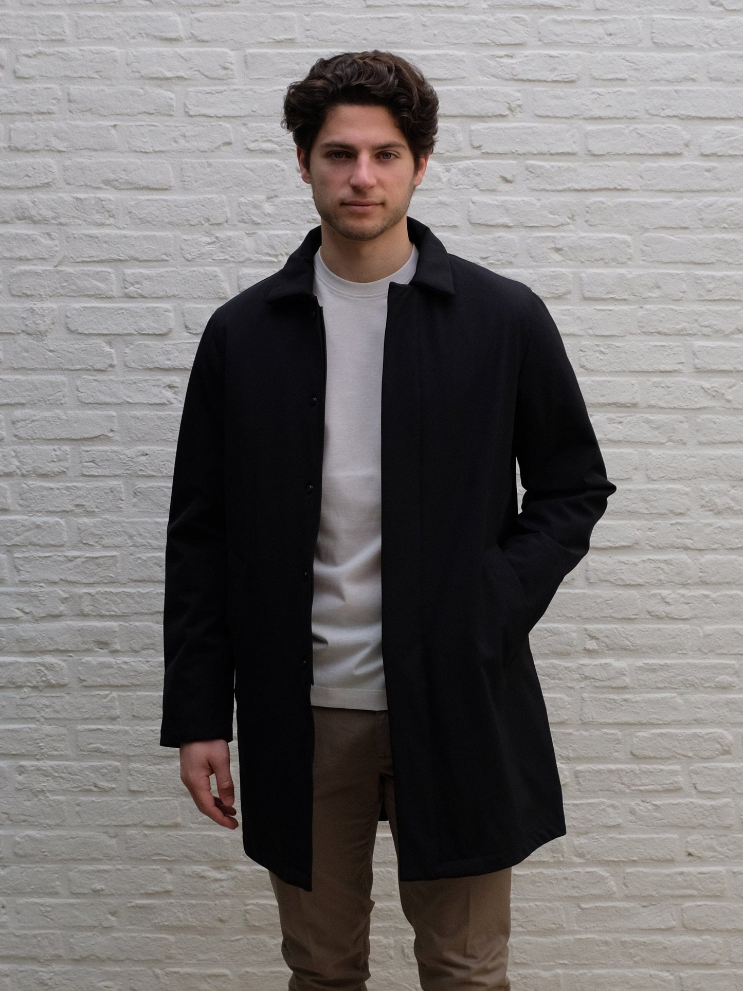 
                  
                    AT.P.CO - Technische Car Coat Benson Zwart Jassen AT.P.CO 
                  
                