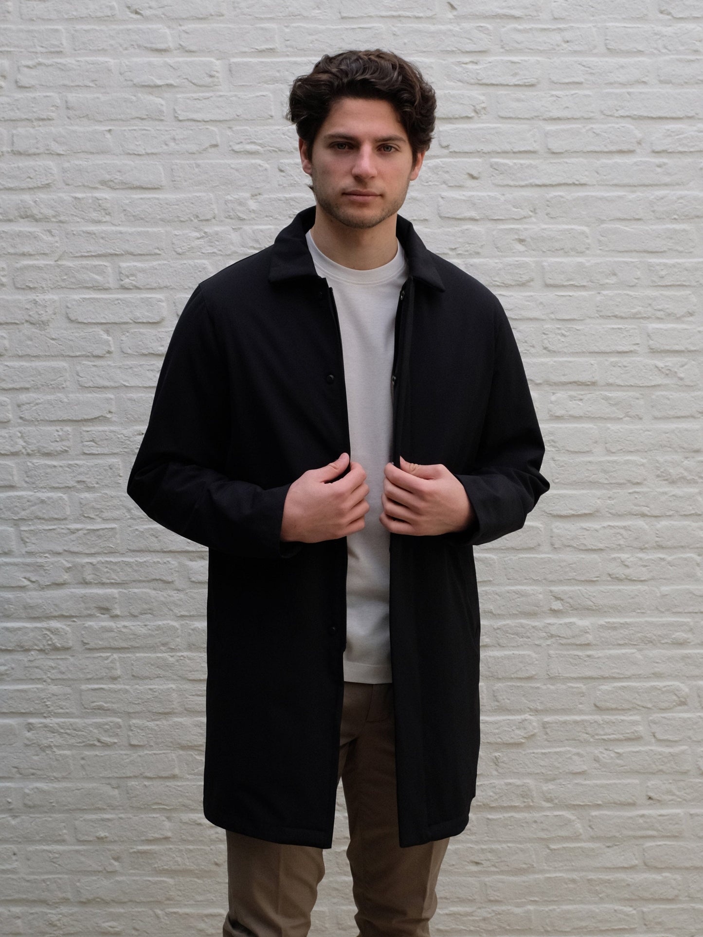 
                  
                    AT.P.CO - Technische Car Coat Benson Zwart Jassen AT.P.CO 
                  
                