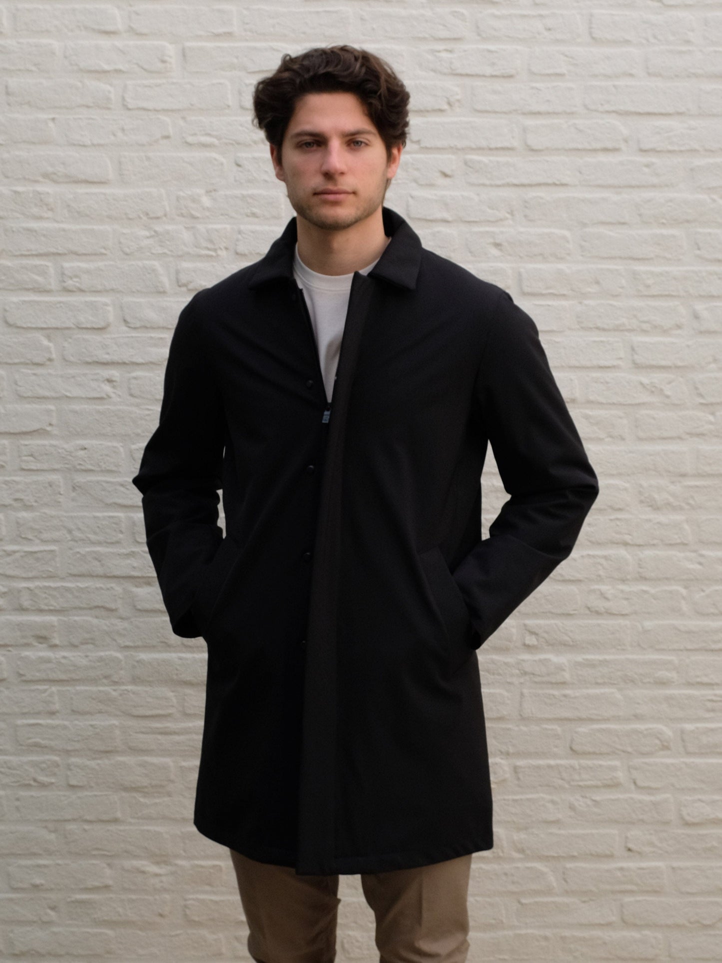 
                  
                    AT.P.CO - Technische Car Coat Benson Zwart Jassen AT.P.CO 
                  
                