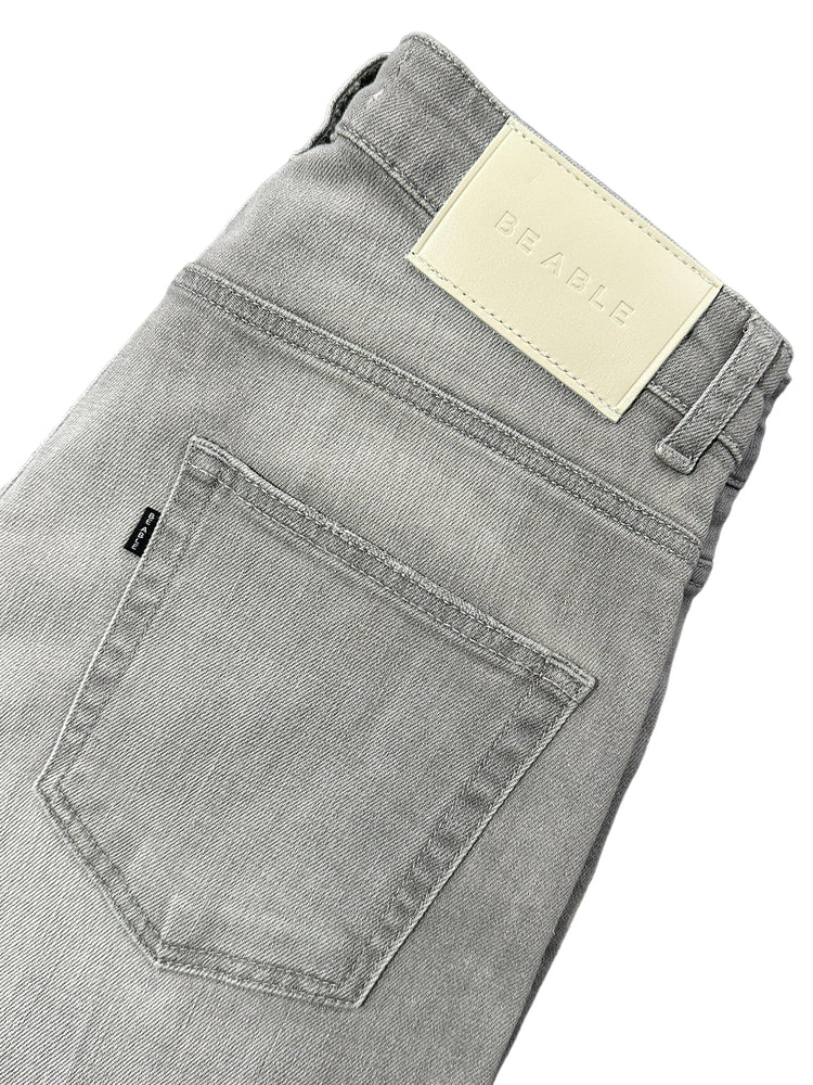 BE ABLE - Jeans Davis Shorter hrc 201 Light Grey Jeans BE ABLE 