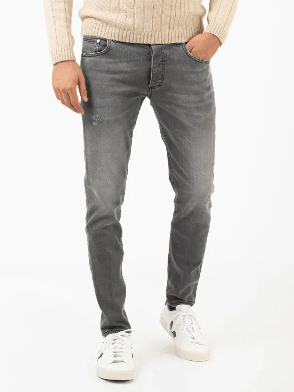 BE ABLE - Jeans DavisLong TP 101 Grey Jeans BE ABLE 