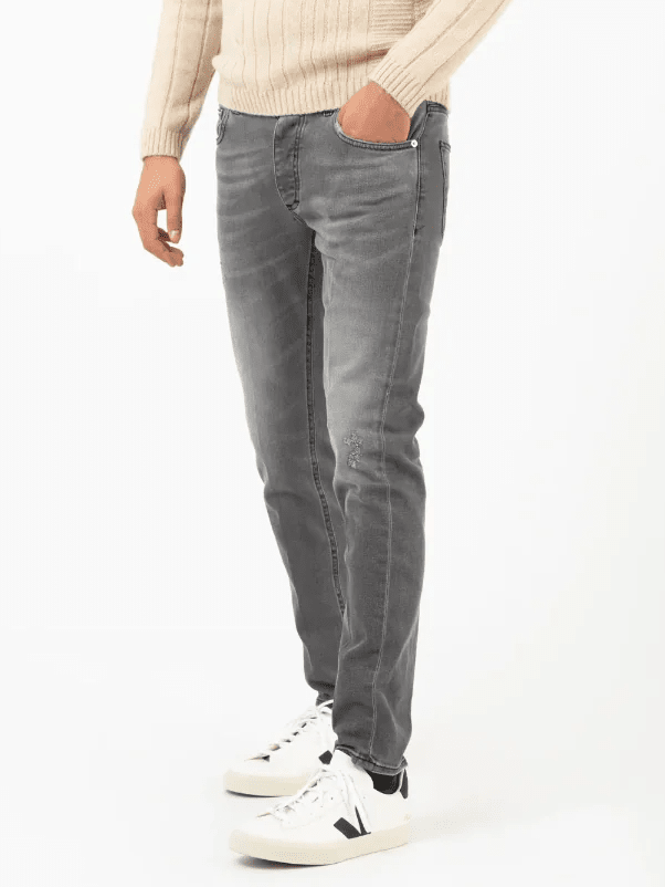 BE ABLE - Jeans DavisLong TP 101 Grey Jeans BE ABLE 