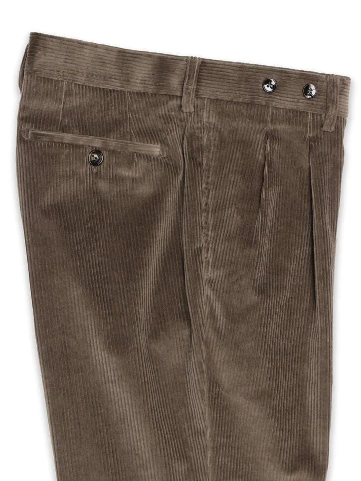 
                  
                    BERWICH - Barber Corduroy greige Broeken Berwich 
                  
                