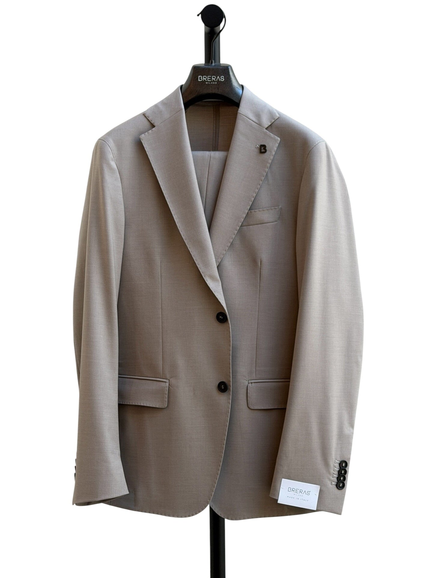 BRERAS MILANO - Suit Greige Blazers & kostuums Breras Milano 