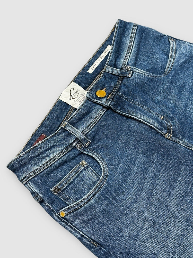 CAMOUFLAGE and J. - Jeans Best Five Blauw Jeans Camouflage 