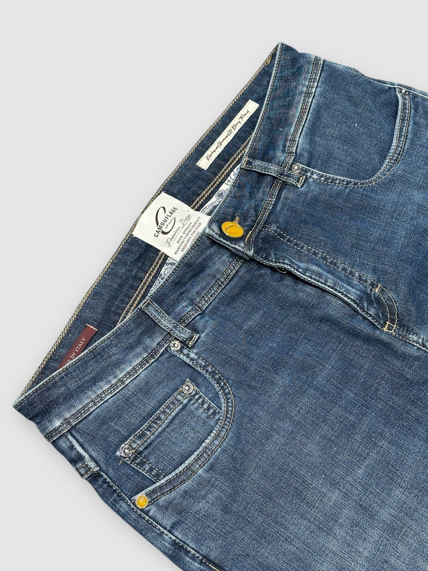 D118 A947 best five Jeans Camouflage 