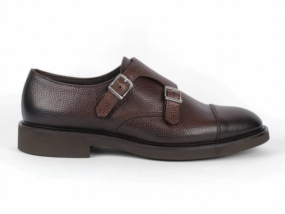 
                  
                    DOUCAL'S - Double Cap Monk Schoen Bruin Schoenen Doucal's 
                  
                