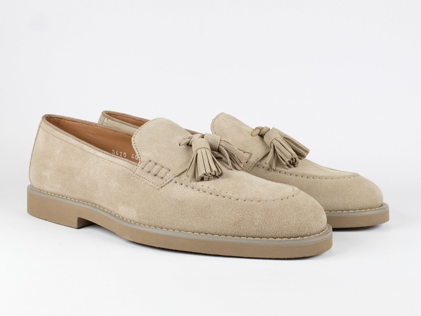 DOUCAL'S - Loafer Suede Beige Schoenen Doucal's 