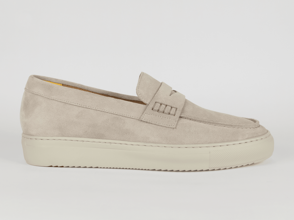 DOUCAL'S - Loafer Suede Beige/Grijs Sneakers Doucal's 