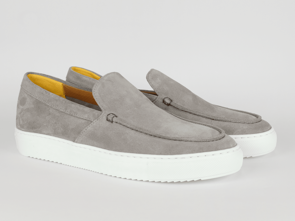 
                  
                    DOUCAL'S - Loafer Suede Lichtgrijs Sneakers Doucal's 
                  
                