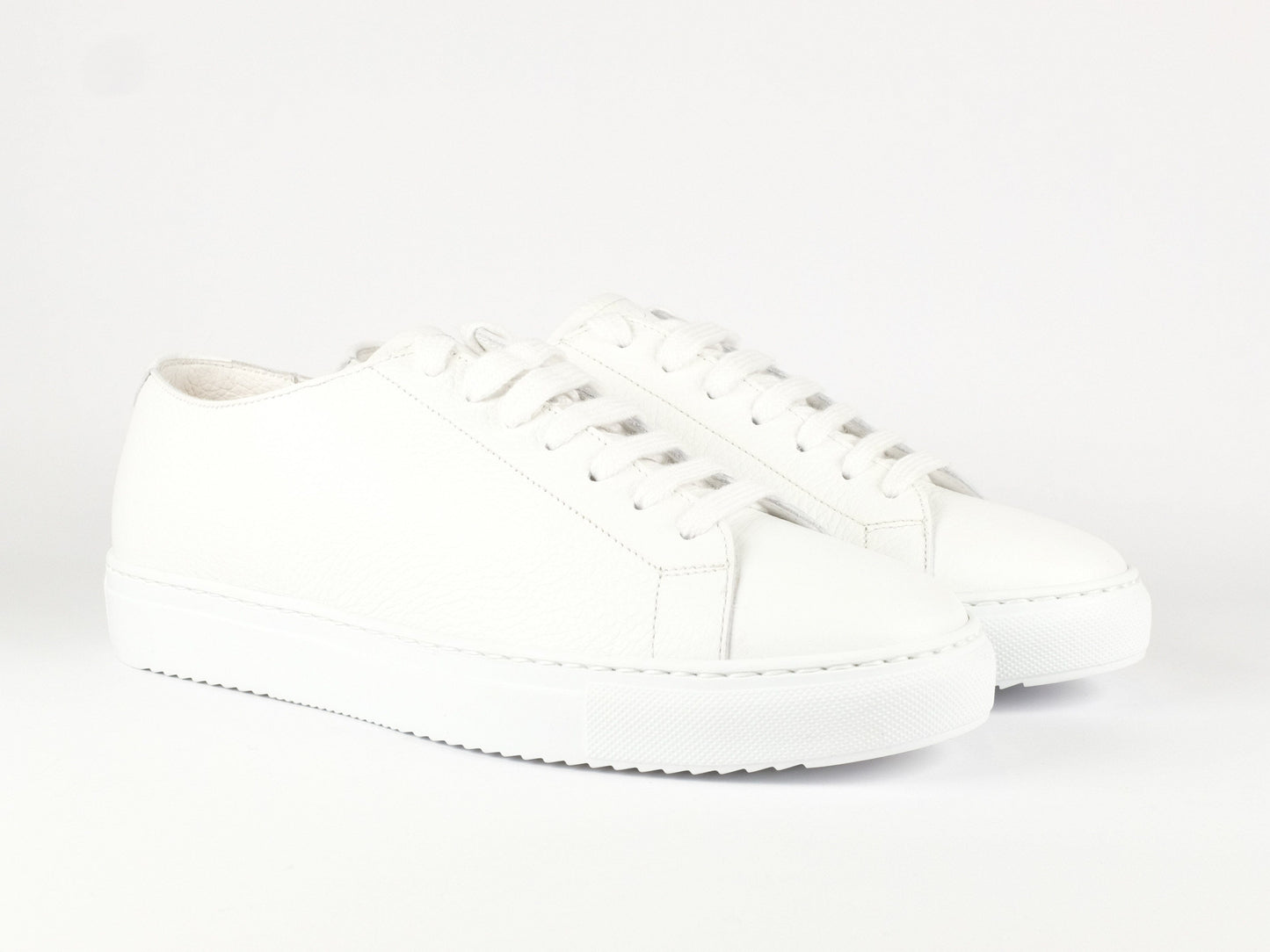 DOUCAL'S - Sneaker Leer Wit Sneakers Doucal's 