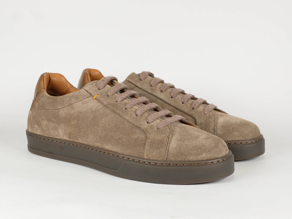 DOUCAL'S - Sneaker Suede Taupe Sneakers Doucal's 