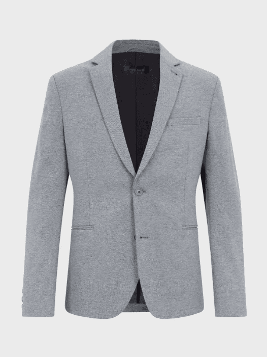 DRYKORN - Blazer Horley Stretch Grijs Blazers & kostuums Drykorn 