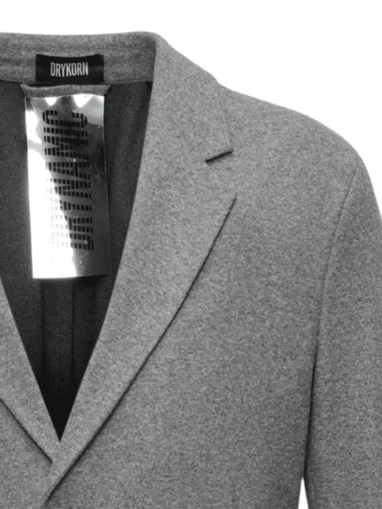 DRYKORN - Blazer Marls Wool Grijs Blazers & kostuums Drykorn 