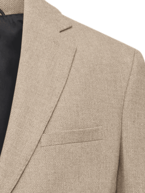 DRYKORN - Blazer Yames Visgraat Beige Blazers & kostuums Drykorn 