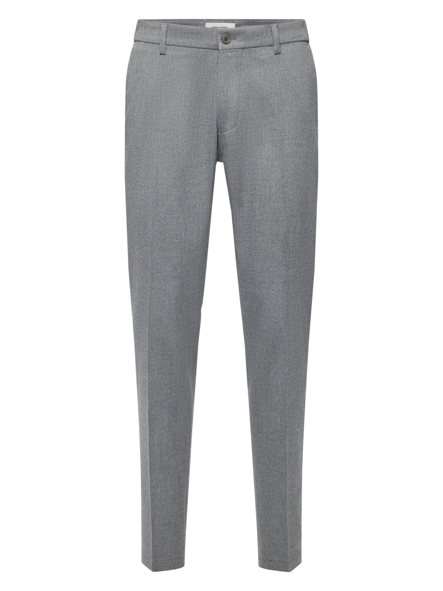 DRYKORN - Broek Ajend Grijs Broeken Drykorn 