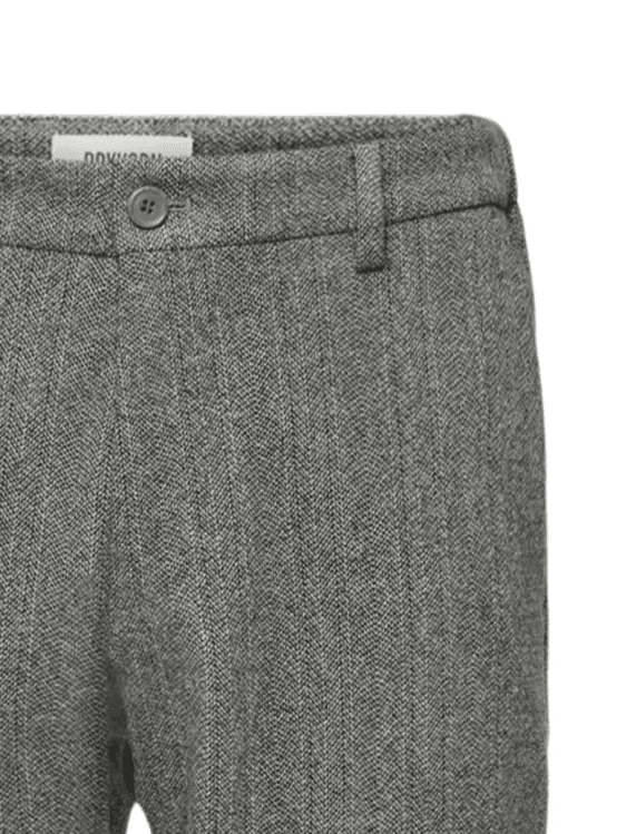 DRYKORN - Broek Ajend Stretch Antraciet Broeken Drykorn 