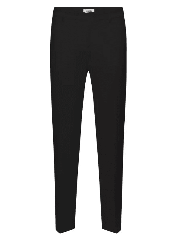 DRYKORN - Broek Ajend Stretch Zwart Broeken Drykorn 