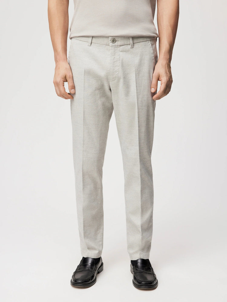 DRYKORN - Broek Fago Beigegrijs Broeken Drykorn 