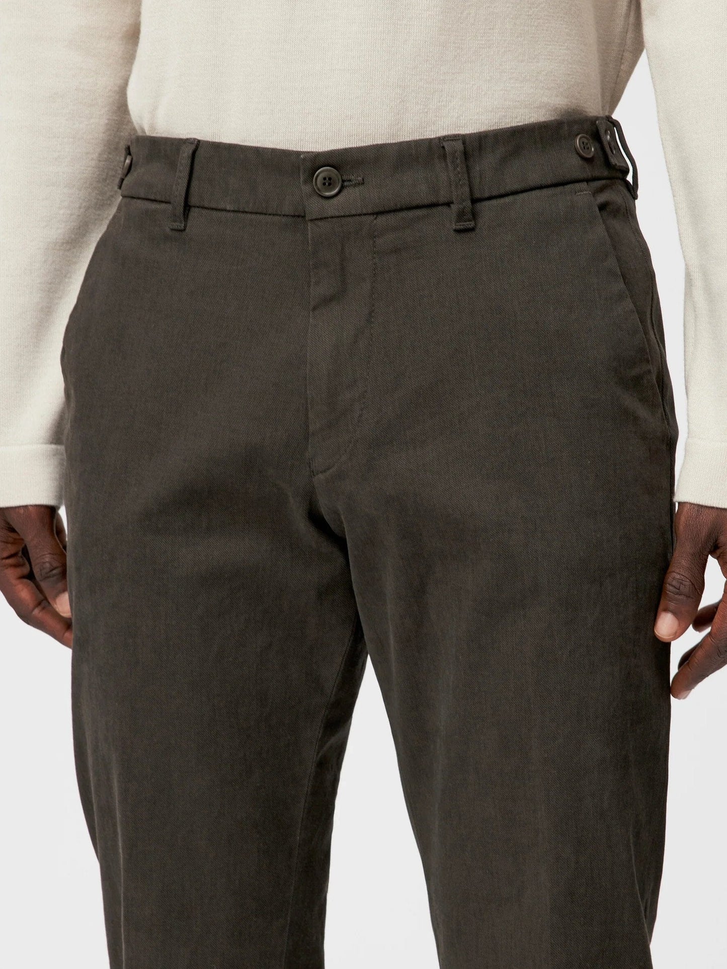 DRYKORN - Broek Fago Donkerbruin Broeken Drykorn 