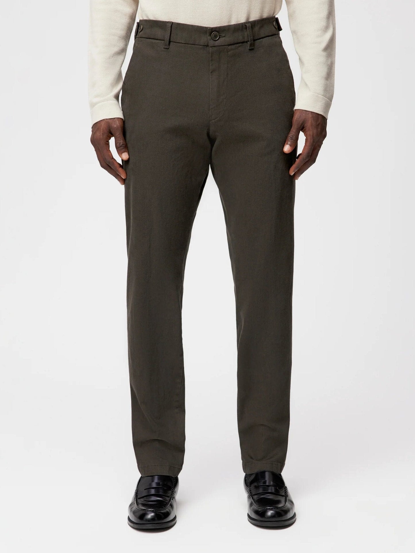 DRYKORN - Broek Fago Donkerbruin Broeken Drykorn 